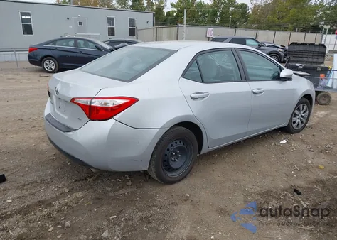 2015 Toyota Corolla Le z USA, uszkodzony, nr VIN 2T1BURHE9FC443375